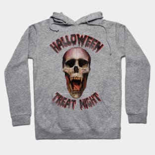 Halloween Treat Night Vampire Skull Hoodie